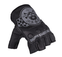 Чопперські рукавички W-TEC Black Heart Wipplar - чорний/XS
