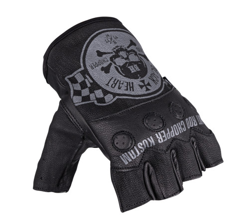 Чопперські рукавички W-TEC Black Heart Wipplar - чорний/4XL