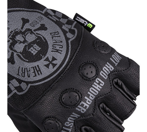 Чопперські рукавички W-TEC Black Heart Wipplar - чорний/4XL