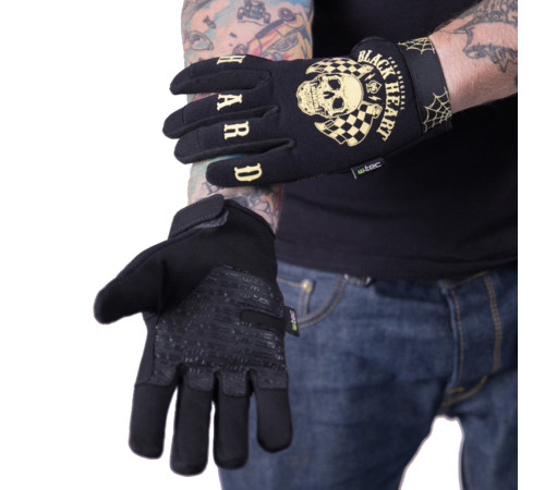 Мото-рукавиці W-TEC Black Heart Restarter - розмір XXL Мото-рукавиці W-TEC Black Heart Restarter - розмір XXL
