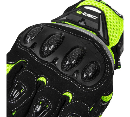 Моторукавиці W-TEC Upgear - чорно-зелений/L Моторукавиці W-TEC Upgear - чорно-зелений/L