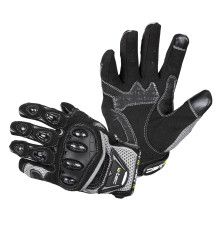 Моторукавиці W-TEC Upgear - чорно-сірі/XL