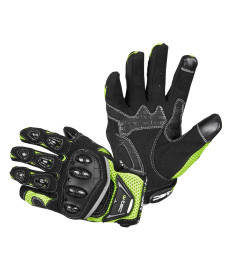 Моторукавиці W-TEC Upgear - чорно-зелений/3XL
