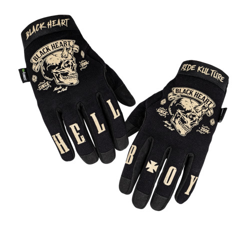 Мото-рукавиці W-TEC Black Heart Rioter - розмір 4XL / чорні Мото-рукавиці W-TEC Black Heart Rioter - розмір 4XL / чорні