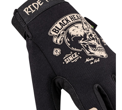 Мото-рукавиці W-TEC Black Heart Rioter - розмір 4XL / чорні Мото-рукавиці W-TEC Black Heart Rioter - розмір 4XL / чорні