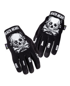  Мото-рукавиці W-TEC Web Skull - розмір XXL / чорні