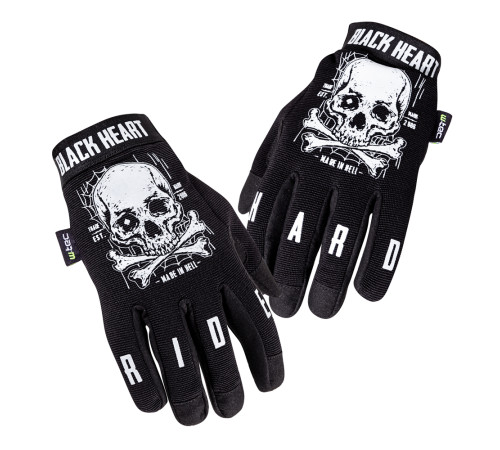 Мото-рукавиці W-TEC Web Skull - розмір XXL / чорні Мото-рукавиці W-TEC Web Skull - розмір XXL / чорні