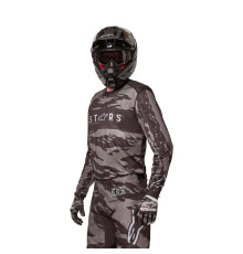 Джерсі для мотокросу Alpinestars Racer Tactical  - М - чорний/сірий