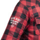Cорочка Shirt W-TEC Black Heart Reginald - червоно-чорна
