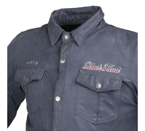Мотосорочка W-TEC Black Heart Ramon - синя/3XL Мотосорочка W-TEC Black Heart Ramon - синя/3XL