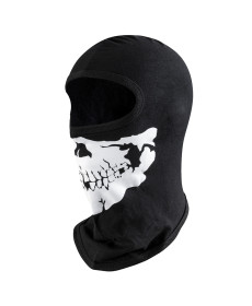  Багатоцільова балаклава W-TEC NF-7802 - Black-White (Skull)