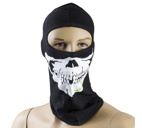 Багатоцільова балаклава W-TEC NF-7802 - Black-White (Skull) Багатоцільова балаклава W-TEC NF-7802 - Black-White (Skull)