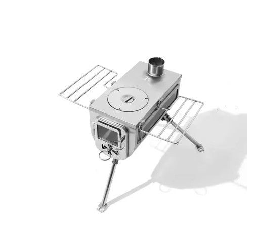 Піч дров'яна Mobi Garden NX22688003, сіра