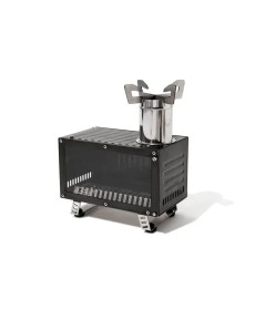 Піч дров'яна Mobi Garden NX22688001, чорна