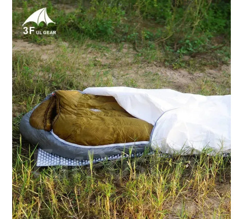 Чохол для спального мішка 3F UL GEAR, білий Чохол для спального мішка 3F UL GEAR, білий