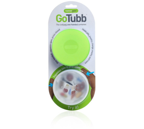Набір контейнерів Humangear GoTubb 2-Pack Large Набір контейнерів Humangear GoTubb 2-Pack Large