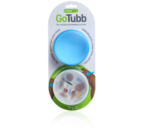 Набір контейнерів Humangear GoTubb 2-Pack Large Набір контейнерів Humangear GoTubb 2-Pack Large