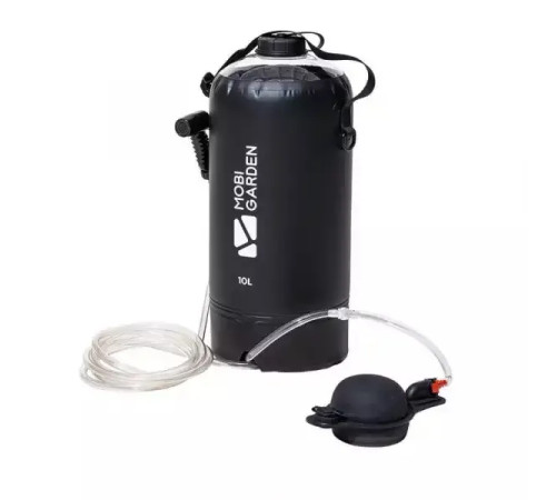 Душ портативний Mobi Garden NX22671039 10 л, чорний Душ портативний Mobi Garden NX22671039 10 л, чорний