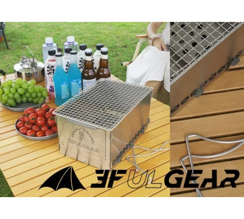 Піч туристична сталева 3F UL Gear Compact Піч туристична сталева 3F UL Gear Compact