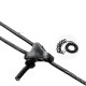 Мотузка з карабіном Mobi Garden NX21671055 430 см, чорна