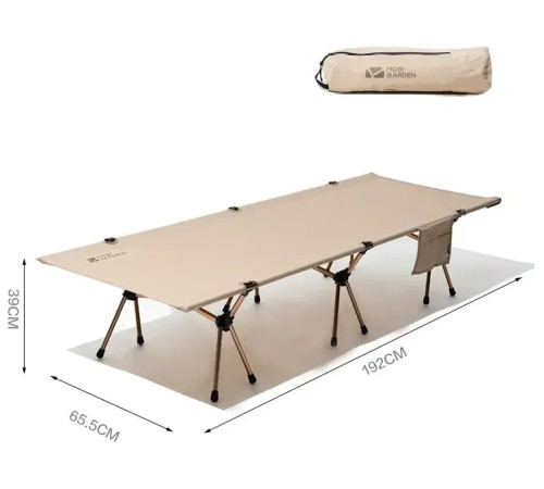 Ліжко розкладне Mobi Garden SJ NX21665048, зелене