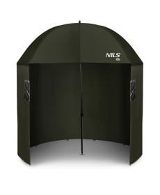 Парасоля рибальська з бічними стінками NILS CAMP NC4702 250 х 220 см, темно-зелена