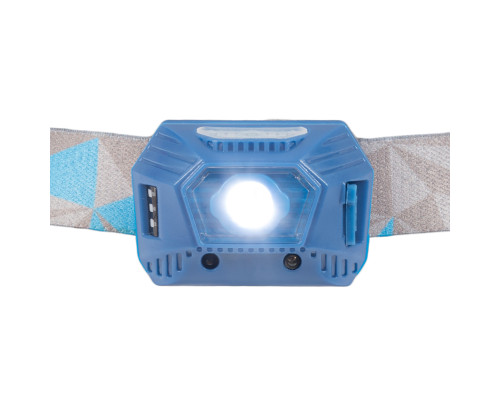 Ліхтар налобний Highlander Deneb 100 Sensor Rechargeable Head Torch Blue (TOR191)