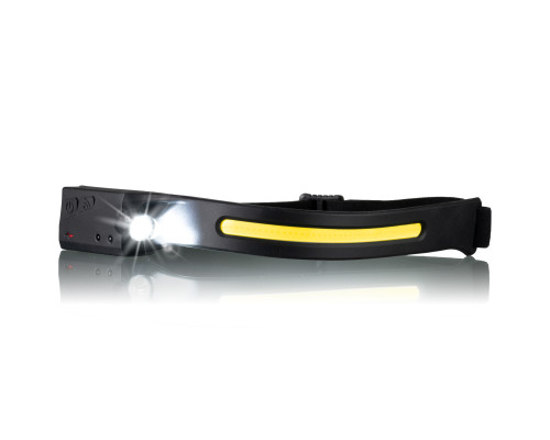 Ліхтар налобний National Geographic Iluminos Stripe 300 lm + 90 Lm USB Rechargeable (9082600)