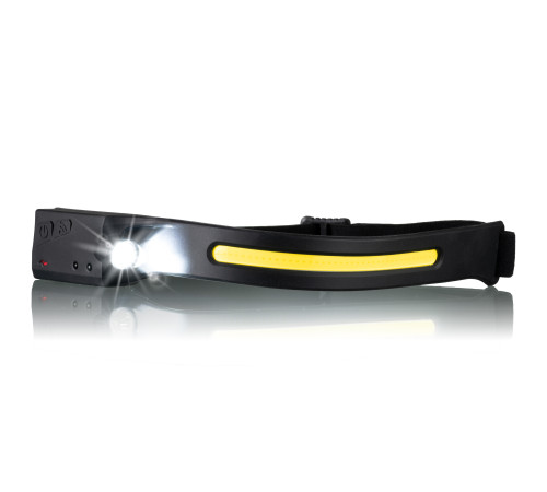 Ліхтар налобний National Geographic Iluminos Stripe 300 lm + 90 Lm USB Rechargeable (9082600)