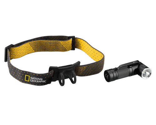 Ліхтар налобний National Geographic Iluminos Led Flashlight head mount 450 lm (9082500)