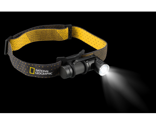 Ліхтар налобний National Geographic Iluminos Led Flashlight head mount 450 lm (9082500)