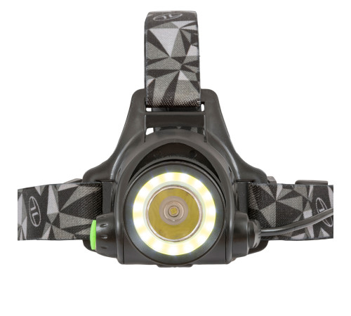 Ліхтар налобний Highlander Polaris 550 Rechargable Head Torch Black (TOR195)