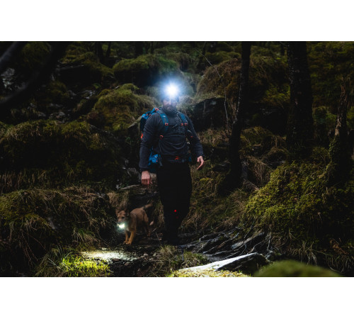 Ліхтар налобний Highlander Polaris 550 Rechargable Head Torch Black (TOR195)