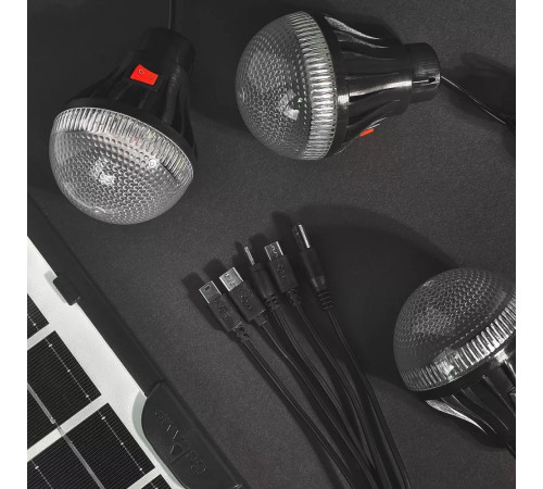 Ліхтар світлодіодний із сонячною панеллю Cclamp CL-01