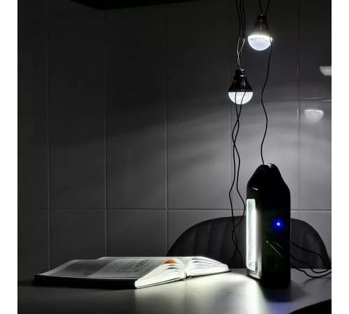 Ліхтар світлодіодний із сонячною панеллю Cclamp CL-02