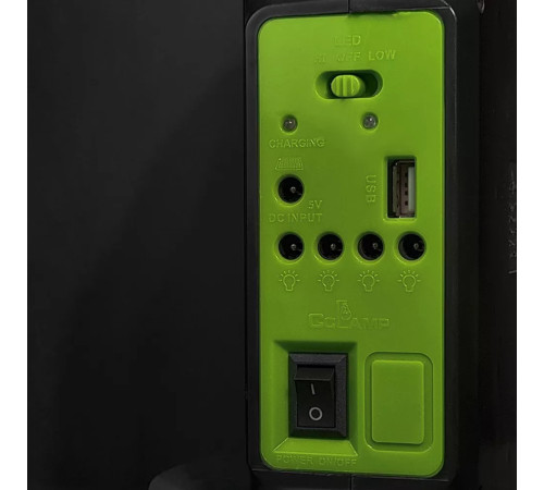 Ліхтар світлодіодний із сонячною панеллю Cclamp CL-02