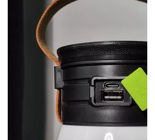 Ліхтар кемпінговий світлодіодний із сонячною панеллю ZJ-1158