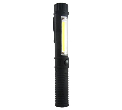 Ліхтарик Trixline C220 3W COB + 1W LED- чорний