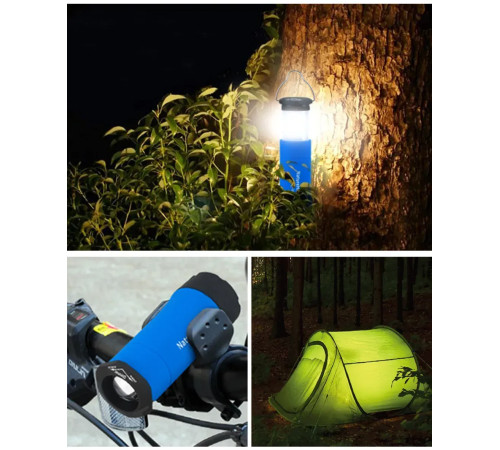 Ліхтар кемпінговий Naturehike Camp Lamp NH15A003-I, оранжевий Ліхтар кемпінговий Naturehike Camp Lamp NH15A003-I, оранжевий