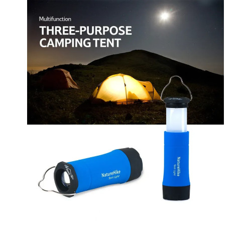 Ліхтар кемпінговий Naturehike Camp Lamp NH15A003-I, червоний Ліхтар кемпінговий Naturehike Camp Lamp NH15A003-I, червоний