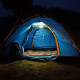 Ліхтар кемпінговий Naturehike NH16D300-D, зелений