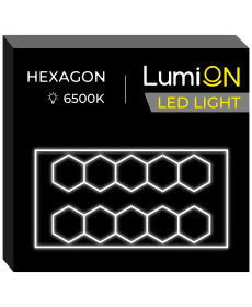 Світильник світлодіодний шестикутний LumiOn L0-3, 485 x 244 см