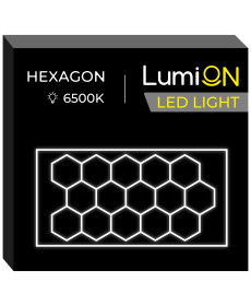 Світильник світлодіодний шестикутний LumiOn L0-5, 485 x 244 см