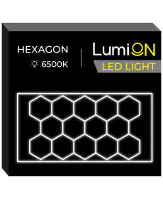 Світильник світлодіодний шестикутний LumiOn L0-1, 531 x 291 см