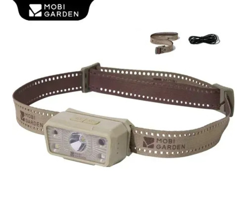 Ліхтар налобний Mobi Garden NX23673006 Zero 1200, бежевий