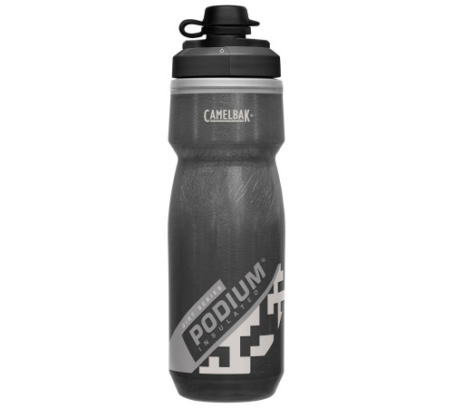Пляшка 620мл CamelBak Podium Dirt Series ізольований чорна Пляшка 620мл CamelBak Podium Dirt Series ізольований чорна