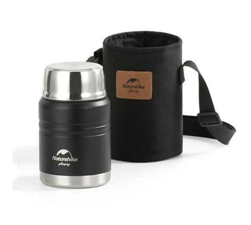 Термос Naturehike Stew beaker NH20SJ041 0,5 л, чорний Термос Naturehike Stew beaker NH20SJ041 0,5 л, чорний
