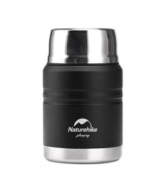 Термос Naturehike Stew beaker NH20SJ041 0,5 л, чорний