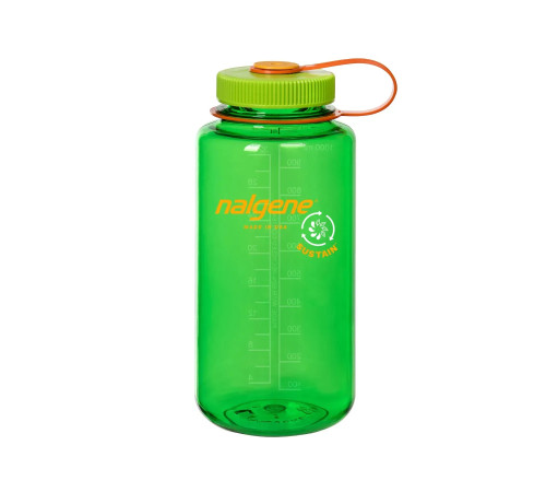Пляшка для води Nalgene 1 л WM Mellon Ball Sustain, зелена Пляшка для води Nalgene 1 л WM Mellon Ball Sustain, зелена