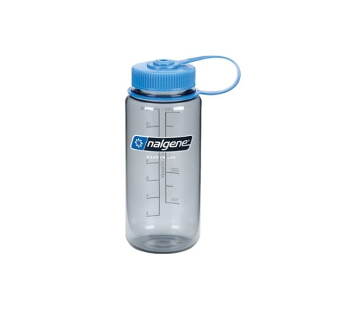 Відкрита пляшка для води NALGENE Wide Mouth 500 мл - сіра 16 WM Відкрита пляшка для води NALGENE Wide Mouth 500 мл - сіра 16 WM